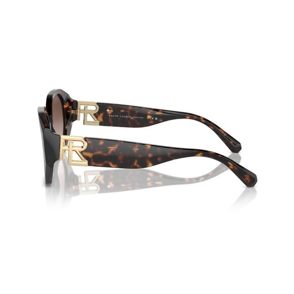 New RALPH LAUREN Havana Butterfly RL8220 5003/13 Sunglasses Women - Picture 3 of 6